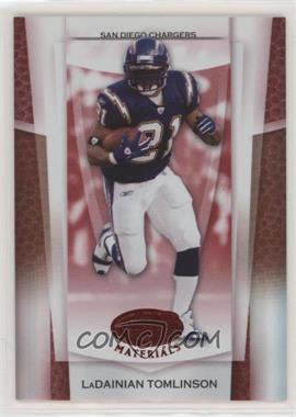 2007 Leaf Certified Materials - [Base] - Mirror Red #147 - LaDainian Tomlinson /100