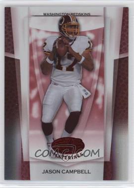 2007 Leaf Certified Materials - [Base] - Mirror Red #16 - Jason Campbell /100
