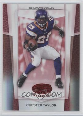 2007 Leaf Certified Materials - [Base] - Mirror Red #35 - Chester Taylor /100