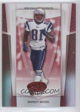 2007 Leaf Certified Materials - [Base] - Mirror Red #86 - Randy Moss /100