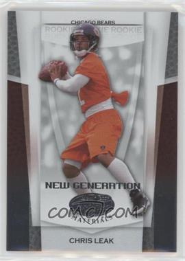 2007 Leaf Certified Materials - [Base] #157 - New Generation - Chris Leak /1500