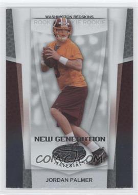 2007 Leaf Certified Materials - [Base] #166 - New Generation - Jordan Palmer /1500 [Noted]