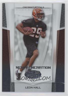 2007 Leaf Certified Materials - [Base] #171 - New Generation - Leon Hall /1500 [EX to NM]