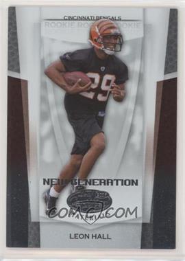 2007 Leaf Certified Materials - [Base] #171 - New Generation - Leon Hall /1500 [EX to NM]