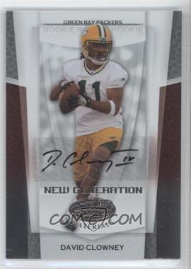 2007 Leaf Certified Materials - [Base] #187 - New Generation - David Clowney /399