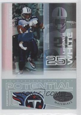 2007 Leaf Certified Materials - Certified Potential - Mirror #CP-5 - LenDale White /500