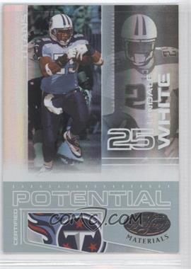 2007 Leaf Certified Materials - Certified Potential - Mirror #CP-5 - LenDale White /500