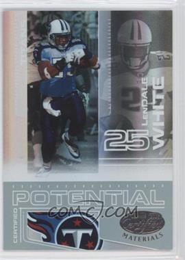 2007 Leaf Certified Materials - Certified Potential - Mirror #CP-5 - LenDale White /500