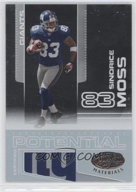 2007 Leaf Certified Materials - Certified Potential #CP-10 - Sinorice Moss /1000