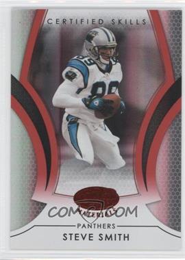 2007 Leaf Certified Materials - Certified Skills - Mirror Red #CS-18 - Steve Smith /250