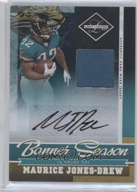 2007 Leaf Limited - Banner Season Materials - Signatures #BS-25 - Maurice Jones-Drew /25