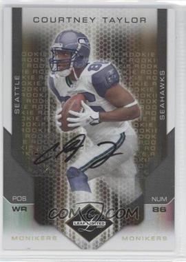 2007 Leaf Limited - [Base] - Monikers Gold #291 - Rookie - Courtney Taylor /49
