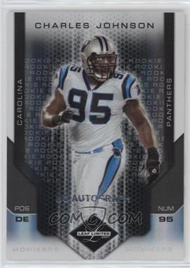 2007 Leaf Limited - [Base] - Monikers Silver #277 - Rookie - Charles Johnson (No Autograph) /99