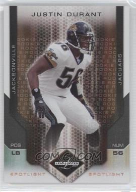 2007 Leaf Limited - [Base] - Spotlight Bronze #220 - Rookie - Justin Durant /32