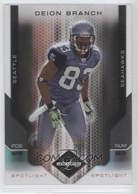 2007 Leaf Limited - [Base] - Spotlight Bronze #88 - Deion Branch /32