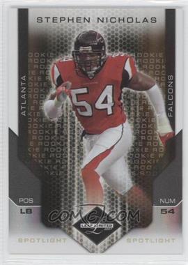 2007 Leaf Limited - [Base] - Spotlight Gold #226 - Rookie - Stephen Nicholas /10