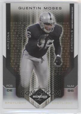 2007 Leaf Limited - [Base] - Spotlight Gold #272 - Rookie - Quentin Moses /10