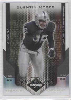 2007 Leaf Limited - [Base] - Spotlight Gold #272 - Rookie - Quentin Moses /10