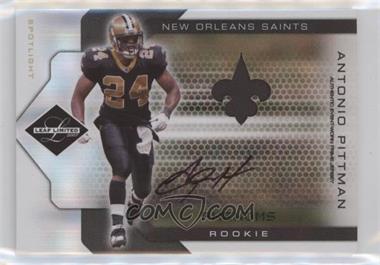 2007 Leaf Limited - [Base] - Spotlight Gold #303 - Phenoms - Antonio Pittman /25