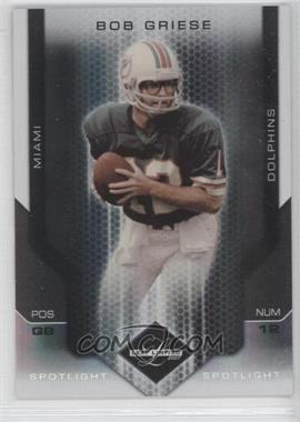 2007 Leaf Limited - [Base] - Spotlight Silver #106 - Bob Griese /20