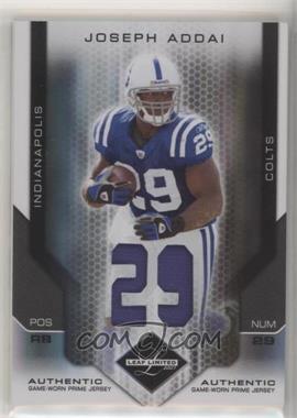 2007 Leaf Limited - [Base] - Threads Jersey Number Prime #45 - Joseph Addai /29