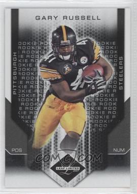 2007 Leaf Limited - [Base] #236 - Rookie - Gary Russell /399