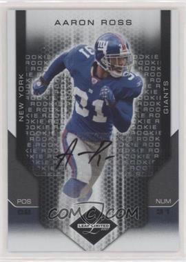 2007 Leaf Limited - [Base] #257 - Rookie - Aaron Ross /299