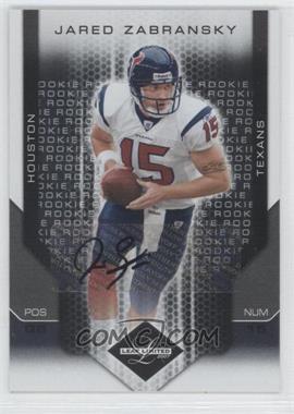 2007 Leaf Limited - [Base] #299 - Rookie - Jared Zabransky /299