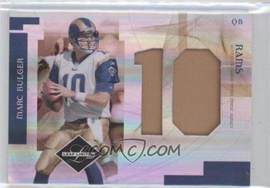 2007 Leaf Limited - Jumbo Jerseys - Jersey Number Prime #J-3 - Marc Bulger /10