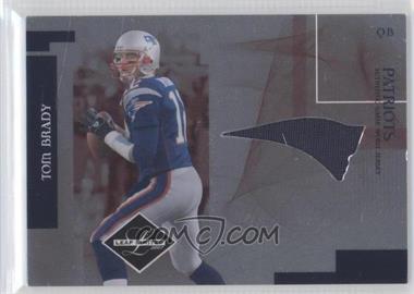 2007 Leaf Limited - Jumbo Jerseys - Team Logo #J-2 - Tom Brady /50