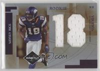 Sidney Rice [EX to NM] #/18