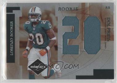 2007 Leaf Limited - Rookie Jumbo Jerseys - Jersey Number Die-Cut #RJ-29 - Lorenzo Booker /20