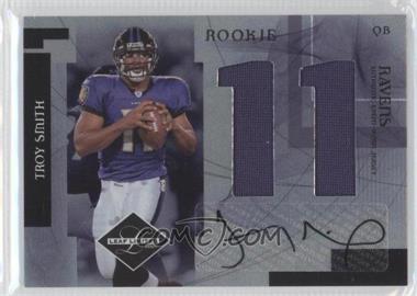 2007 Leaf Limited - Rookie Jumbo Jerseys - Jersey Number Signatures #RJ-26 - Troy Smith /25