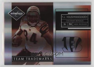 2007 Leaf Limited - Team Trademarks - Holofoil #TT-10 - T.J. Houshmandzadeh /25