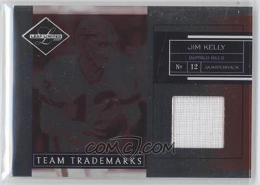 2007 Leaf Limited - Team Trademarks - Materials #TT-18 - Jim Kelly /99