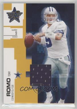 2007 Leaf Rookies & Stars - [Base] - Gold Materials #1 - Tony Romo