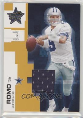 2007 Leaf Rookies & Stars - [Base] - Gold Materials #1 - Tony Romo
