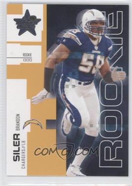 2007 Leaf Rookies & Stars - [Base] - Gold #126 - Rookie - Brandon Siler /349