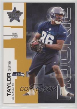 2007 Leaf Rookies & Stars - [Base] - Gold #129 - Rookie - Courtney Taylor /349