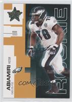 Rookie - Victor Abiamiri #/349