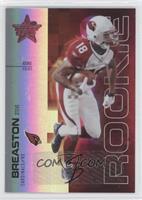 Rookie - Steve Breaston #/50