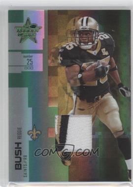 2007 Leaf Rookies & Stars - [Base] - Longevity Parallel Emerald Prime Material #35 - Reggie Bush /25