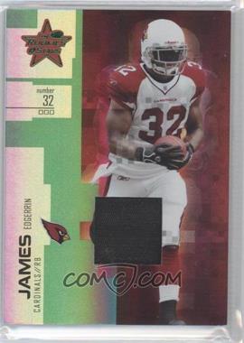 2007 Leaf Rookies & Stars - [Base] - Longevity Parallel Emerald Prime Material #40 - Edgerrin James /25