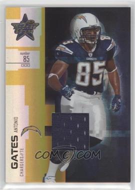 2007 Leaf Rookies & Stars - [Base] - Longevity Parallel Gold Materials #100 - Antonio Gates /250 [EX to NM]