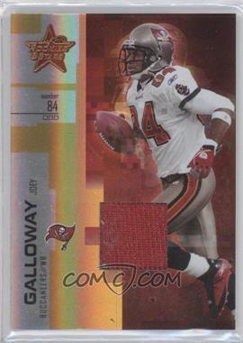 2007 Leaf Rookies & Stars - [Base] - Longevity Parallel Gold Materials #38 - Joey Galloway /250