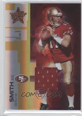 2007 Leaf Rookies & Stars - [Base] - Longevity Parallel Gold Materials #46 - Alex Smith /50