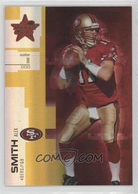 2007 Leaf Rookies & Stars - [Base] - Longevity Parallel Gold #46 - Alex Smith /49