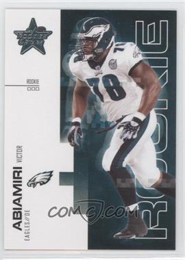 2007 Leaf Rookies & Stars - [Base] #189 - Rookie - Victor Abiamiri /999