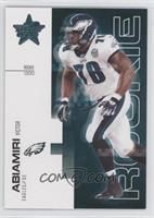 Rookie - Victor Abiamiri #/999