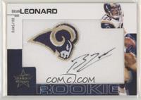 Rookie - Brian Leonard #/99